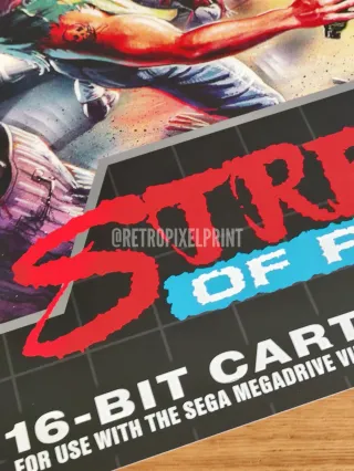 Láminas DOOM e STREETS OF RAGE