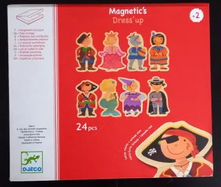 Djeco Magnetic Dress up +2 Años
