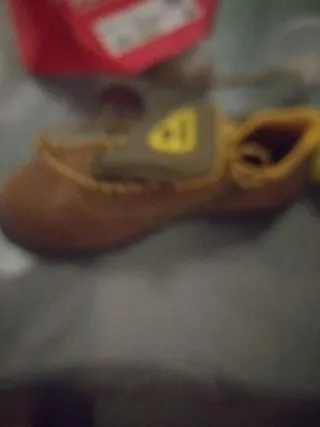 Zapatillas Panter Marrón y Amarillo