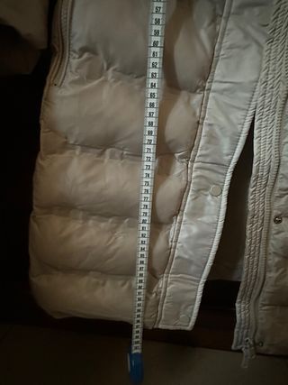 Piumino Calvin Klein Beige/Bianco