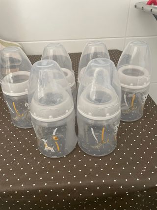 Lote 6 Biberones Nuk