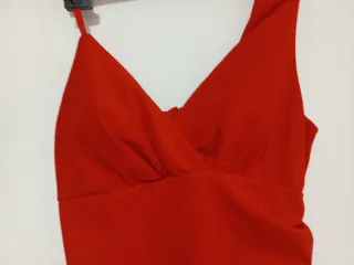 Vestido fiesta mujer rojo