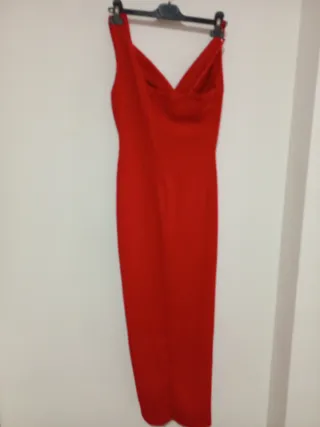 Vestido fiesta mujer rojo