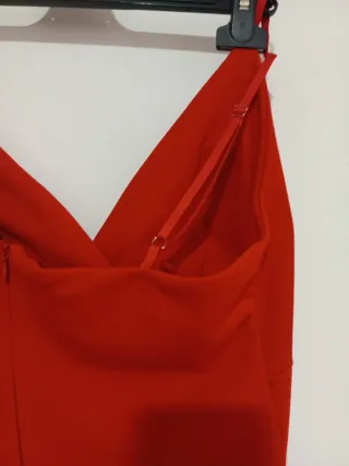 Vestido fiesta mujer rojo