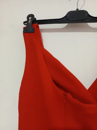 Vestido fiesta mujer rojo