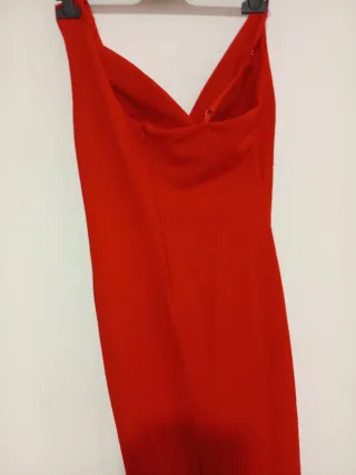 Vestido fiesta mujer rojo