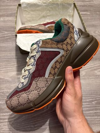Zapatillas Gucci Marrón Multicolor