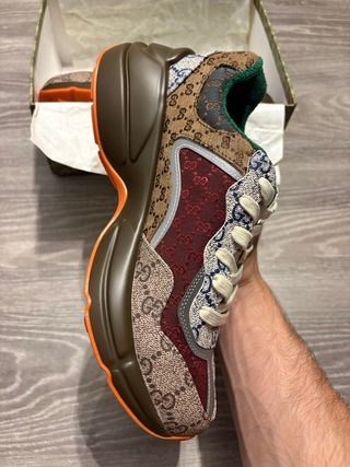 Zapatillas Gucci Marrón Multicolor