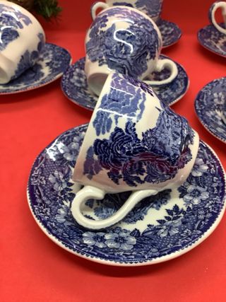 Servizio tazzine caffè ceramica design oriente