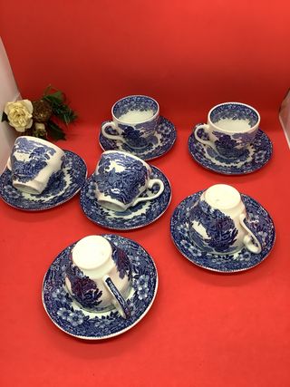 Servizio tazzine caffè ceramica design oriente