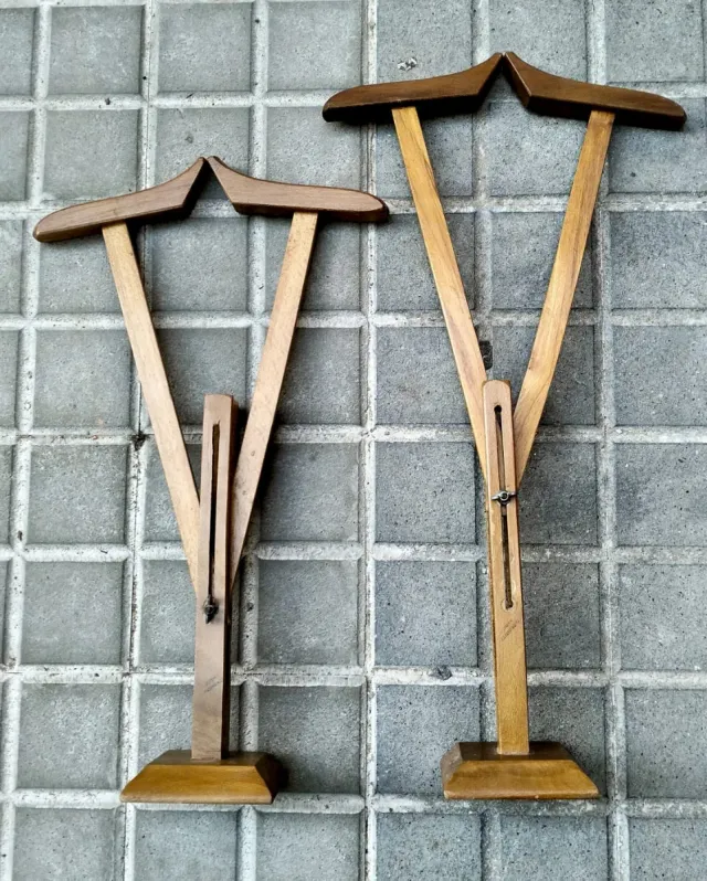 Expositores de madera vintage