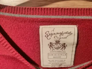 Jersey Springfield Burdeos Talla L