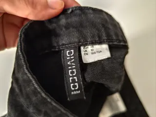 Falda vaquera negra Hym