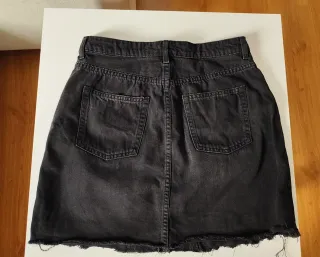 Falda vaquera negra Hym