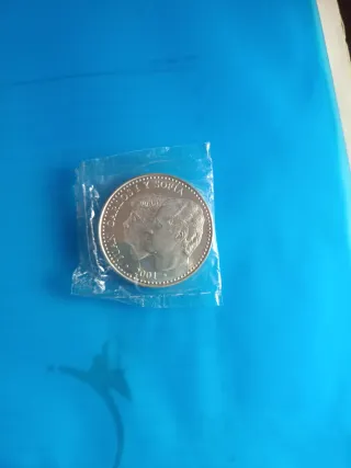 Moneda 2000 Pesetas Plata 2001