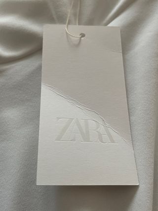 Top blanco Zara