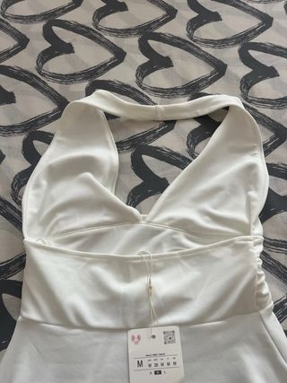 Top blanco Zara