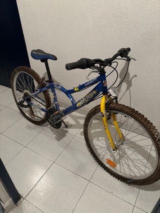 Bicicleta Orbea Loopy Azul y Amarilla