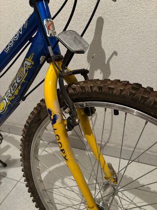 Bicicleta Orbea Loopy Azul y Amarilla