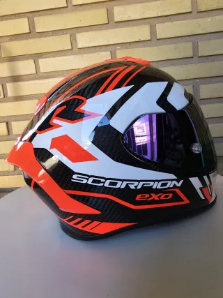 Casco Scorpion EXO R1 Evo Carbon Air SUPRA NUEVO