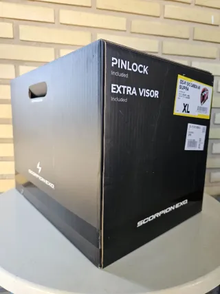 Casco Scorpion EXO R1 Evo Carbon Air SUPRA NUEVO