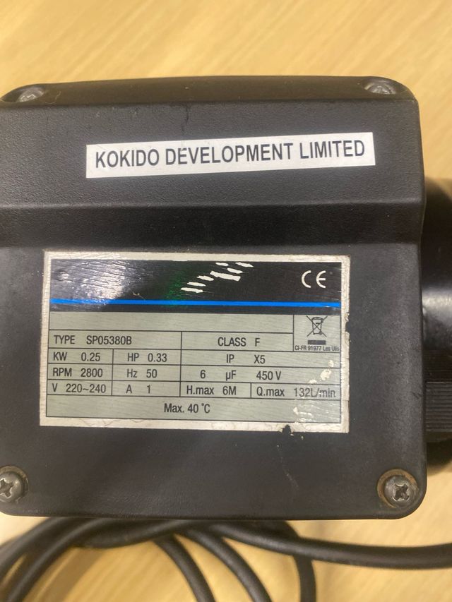 Bomba Koki para depuradora de arena