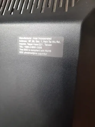 Pantalla Acer 24 P235H Negra