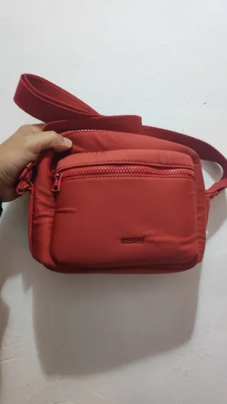 Bandolera Parfois Roja Mujer