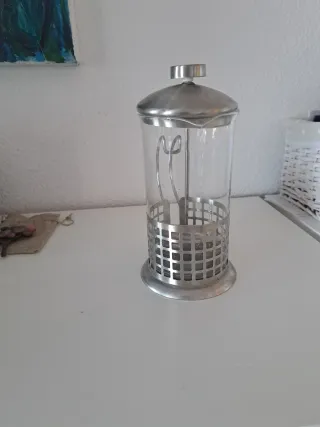 Cafetera de émbolo de cristal