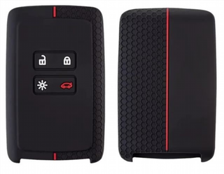 Funda silicona para llave coche 4 botones Renault