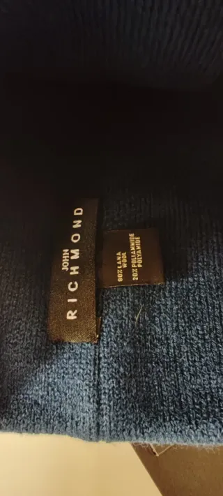 Cappello John Richmond Blu e Nero