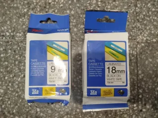 2 Cartuchos Cinta Brother TZe