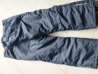 Pantalones de esquí negros talla 5-6