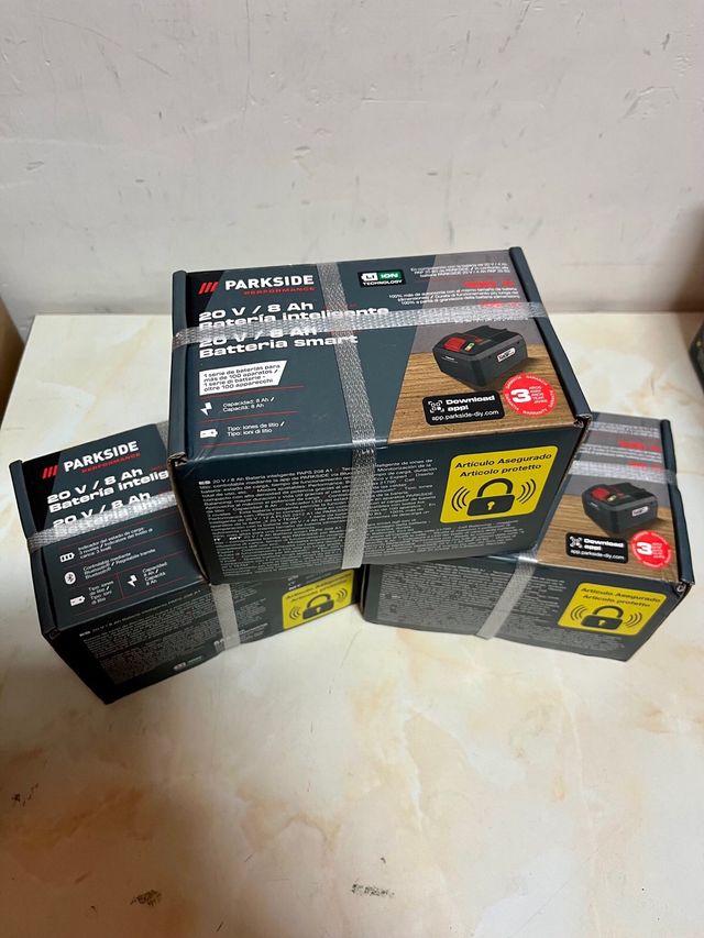 Batteria Parkside 20V 8Ah Li-Ion Smart