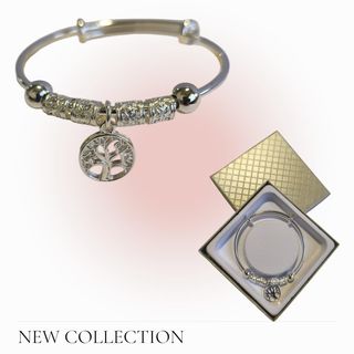 Pulsera Plata inox. Árbol de la Vida