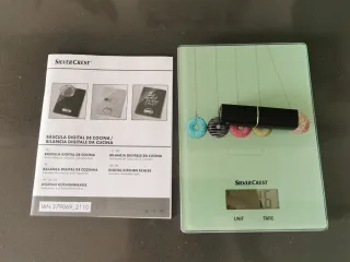 Báscula Cocina Digital SilverCrest