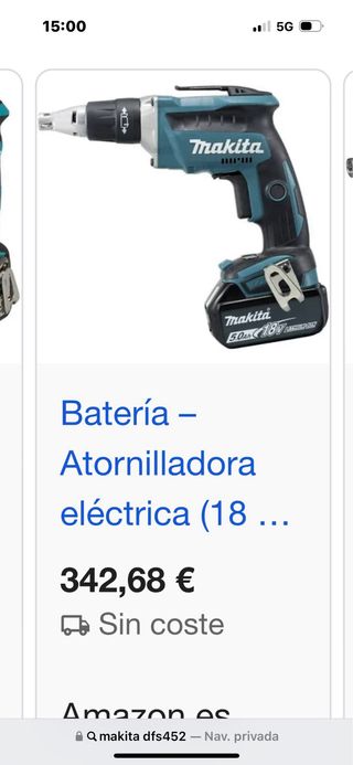 Makita DFS452 Atornillador