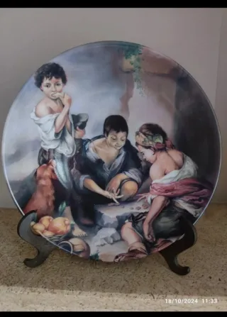 Piatto Decorativo Bartolomeo Esteban Murillo