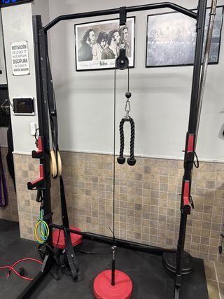 Polea alta para rack/barra/techo