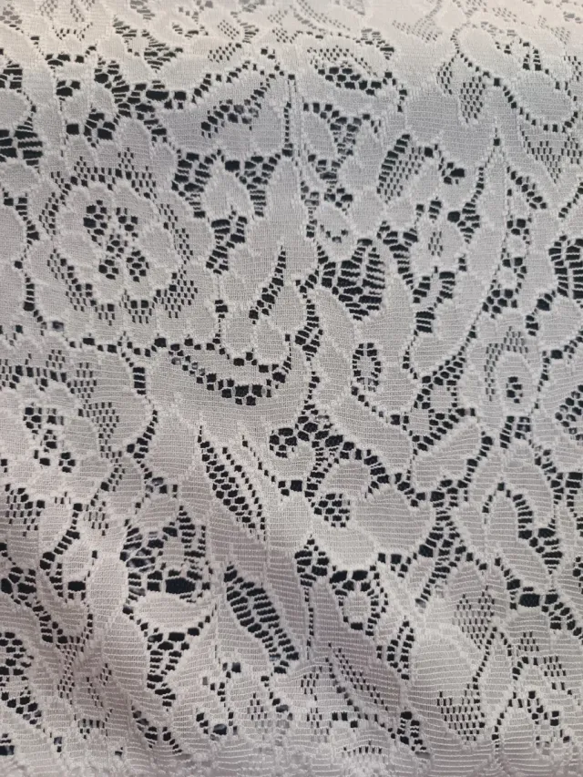 Camiseta encaje blanca