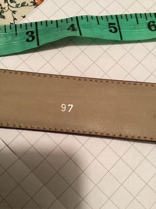 La deux Milano cintura pelle nera donna 95 cm