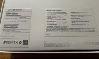Caja MacBook Pro 15