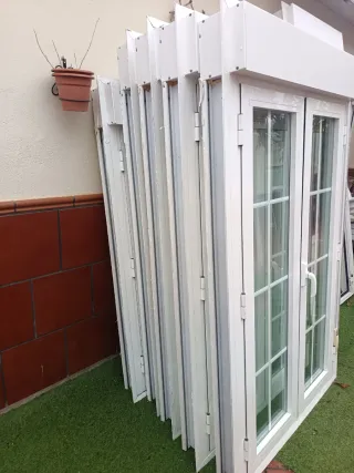 5 Ventanas Aluminio + 1 Puerta