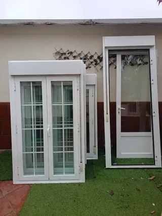 5 Ventanas Aluminio + 1 Puerta