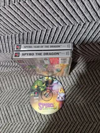 Lote Spyro PS1 3 Giochi