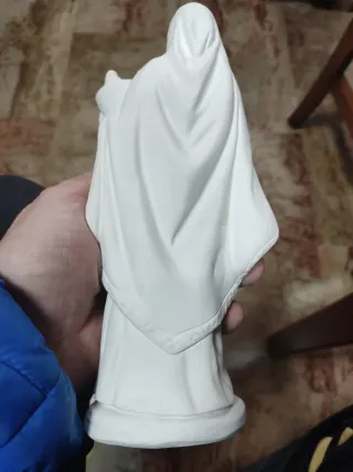 Figuras escayola pastora y pescador