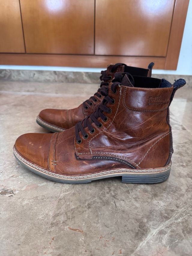 Botas Bull Boxer Piel Talla 43 Hombre