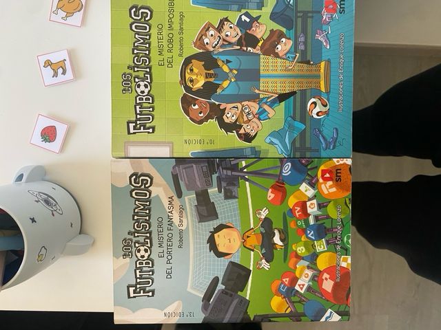 Libros los futbolisimos 1,2,3,5