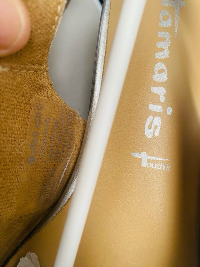 Zapatos Tamaris Plata Talla 37