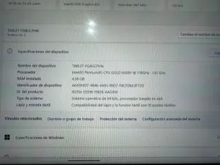 Microsoft Surface Go 3 Azul/Gris